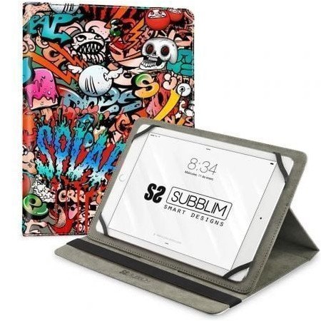 Estojo Subblim Trendy Graffiti para tablets de 10,1"-11"