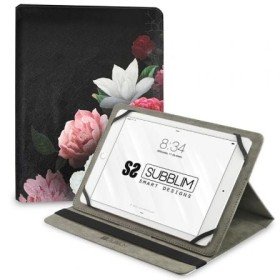 Subblim Trendy Case Rosas para Tablet de 11" / Preto