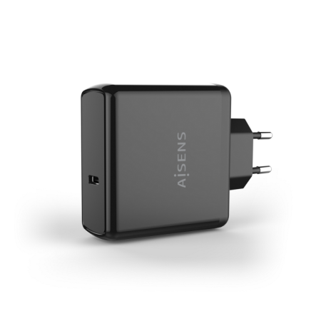 Carregador Aisens Pd3.0 Qc3.0 1 Porta 1Xusb-C 60W Preto