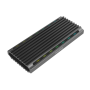 External Caixa Aisens M.2 Rgb Gaming Asm2-Rgb011Gr Sata NVME para USB3.1 Gen2 Gray