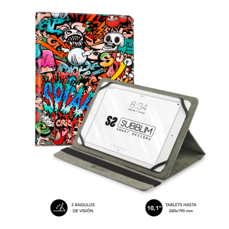 Capa para tablet Subblim Trendy Graffiti 10,1"