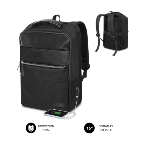 Mochila Subblim Business V2 AP 16" Preta