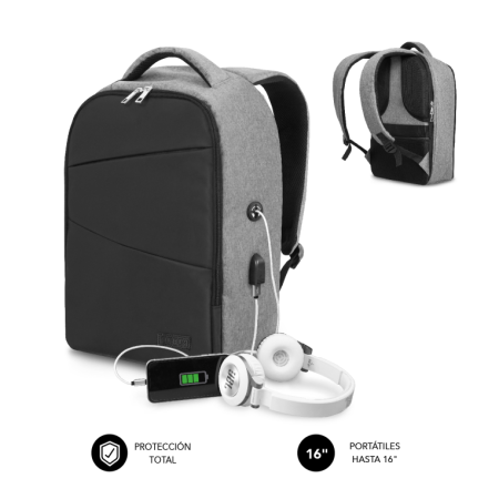 Mochila Anti-Roubo Subblim Secure V2 AP 16" Preto