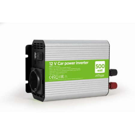 Inversor de energia Gembird para carro 12V 500W