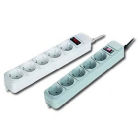 Gembird Régua Régua, 5 Taken, Surge Protector, 6 Ft