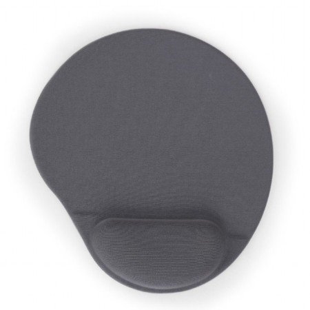 Almofada de mouse em gel Gembird com suporte de pulso, cinza