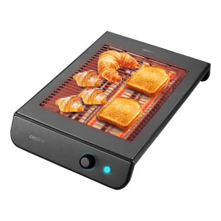 Torradeira Plana Cecotdc Horizontal Turbo Easytoast Inoxdark 900 W