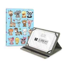 Estojo para tablet Subblim Trendy Animals 11"
