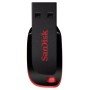 Unidade flash USB Sandisk Cruzer Blade 64 GB USB tipo A 2.0 preto, vermelho