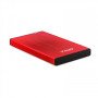 Caixa de disco rígido externo TooQ TQE-2527R Caixa de disco rígido de 2,5" Preto, Vermelho