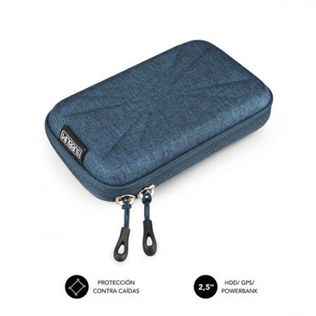 SUBBLIM Estojo para Disco Rígido HDD Business Case 2,5" Azul Escuro