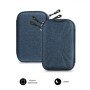 SUBBLIM Estojo para Disco Rígido HDD Business Case 2,5" Azul Escuro