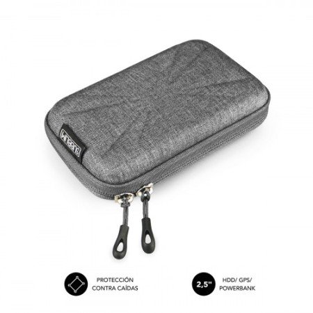 SUBBLIM Estojo para Disco Rígido HDD Business Case 2,5" Cinza