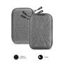 SUBBLIM Estojo para Disco Rígido HDD Business Case 2,5" Cinza