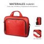 SUBBLIM Pasta para computador Oxford bolsa para laptop 15,4-16" vermelha