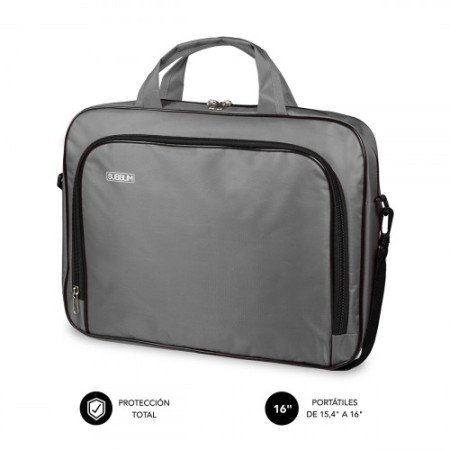 SUBBLIM Pasta para computador Oxford bolsa para laptop 15,4-16" cinza