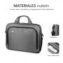 SUBBLIM Pasta para computador Oxford bolsa para laptop 15,4-16" cinza