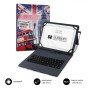 Bolsa para Teclado Micro USB SUBBLIM - USB C KEYTAB USB 10,1" Inglaterra