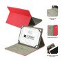 SUBBLIM Estojo para tablet Estojo para tablet com suporte inteligente 10,1" vermelho