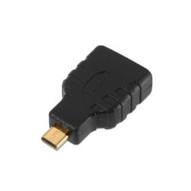 Aisens A121-0125/ HDMI Fêmea - Adaptador Micro HDMI Macho
