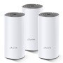 TP-LINK Deco E4 (pacote com 3) Banda dupla (2,4 GHz / 5 GHz) Wi-Fi 5 (802.11ac) Branco, Cinza 2 Interno