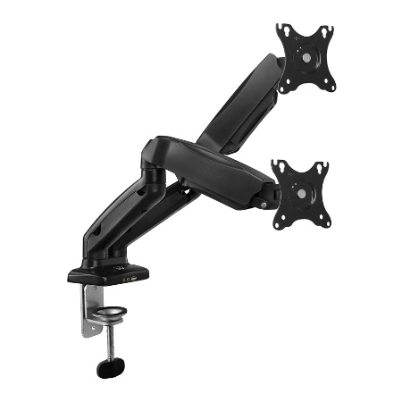 Ewent EW1516 Montagem em mesa de tela plana 68,6 cm (27") Braçadeira/parafusada preta