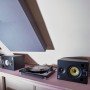 Hercules Monitor 5 2 vias preto com fio 80 W