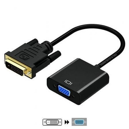 Adaptador Aisens A147-0352/ DVI Macho - VGA Fêmea