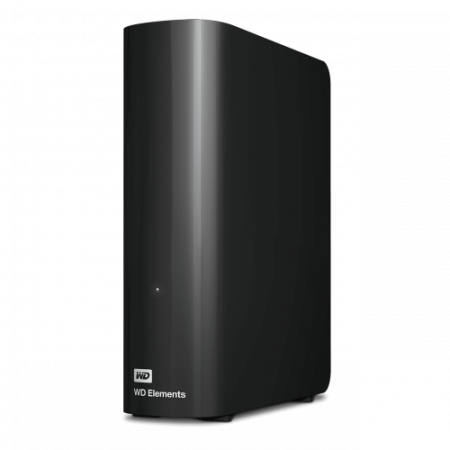 Disco rígido externo para desktop Western Digital Elements 14.000 GB preto