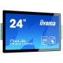 Monitor de PC iiyama ProLite TF2415MC-B2 60,5 cm (23,8") 1920 x 1080 pixels Tela sensível ao toque Full HD VA Multiusuário Preto