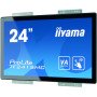 Monitor de PC iiyama ProLite TF2415MC-B2 60,5 cm (23,8") 1920 x 1080 pixels Tela sensível ao toque Full HD VA Multiusuário Preto
