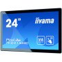 Monitor de PC iiyama ProLite TF2415MC-B2 60,5 cm (23,8") 1920 x 1080 pixels Tela sensível ao toque Full HD VA Multiusuário Preto