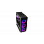 NOX Hummer TGM Midi Tower Preto