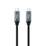Cabo Nanocable USB 3.2 10.01.4302/ USB Type-C Macho - USB Type-C Macho/ 2m/ Cinza e Preto