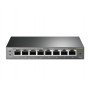 TP-LINK TL-SG108PE Gigabit Ethernet não gerenciado (10/100/1000) Power over Ethernet (PoE) Preto