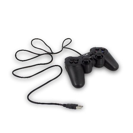 Play PL3330 controlador e volante Gamepad PC Analógico/Digital USB 2.0 Preto