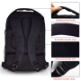 Bolsas para laptop Ewent EW2529 43,9 cm (17,3") Mochila preta