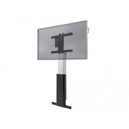 CTOUCH 10080250 suporte de chão para ecrã plano 2,18 m (86") Suporte de chão com rodas para ecrã plano Alumínio, Preto