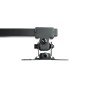 TOOQ SUPORTA 2 TELAS. MESA. 100x100. GIRATÓRIO + INCLINAÇÃO. 17"-27". MAX.6KG. PRETO (DB1727TN-B)