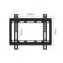 Suporte de TV Ewent EW1501 106,7 cm (42") Preto