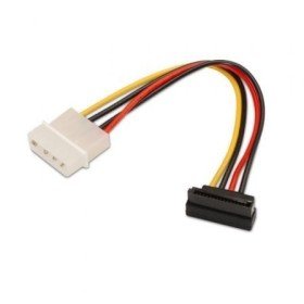 Cabo de alimentação SATA Aisens A131-0160/ Molex 4 PIN macho - SATA fêmea/ 16 cm