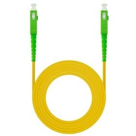 Cabo de Fibra Óptica G657A2 Nanocable 10.20.0015/ LSZH/ 15m/ Amarelo
