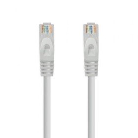 Cabo de rede Nanocable RJ45 UTP 10.20.1810 Cat.6/ 10m/ Cinza