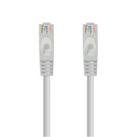 Cabo de rede Nanocable RJ45 UTP 10.20.1810 Cat.6/ 10m/ Cinza