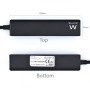 Hub de interface Ewent EW1136 USB 3.2 Gen 1 (3.1 Gen 1) Tipo A 480 Mbit/s Preto