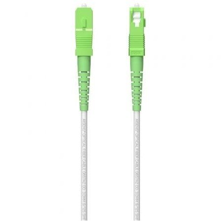 Cabo de Fibra Óptica G657A2 3.0 9/125 SMF Aisens A152-0618/ LSZH/ 120m/ Branco