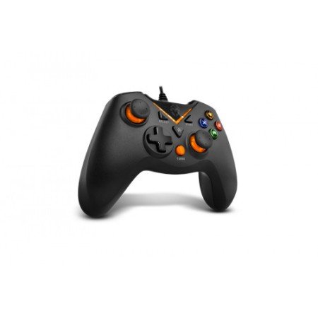 Controlador NOX NXKROMKEY e volante Gamepad Android, PC, Playstation 3 Analógico USB Preto