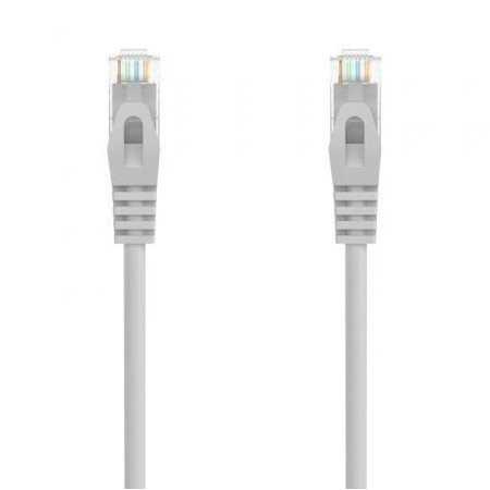 Cabo de rede RJ45 AWG24 UTP Aisens A145-0554 Cat.6A/ LSZH/ 1,5 m/ Cinza