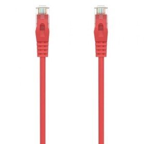 Cabo de rede RJ45 AWG24 UTP Aisens A145-0560 Cat.6A/ LSZH/ 1,5m/ Vermelho
