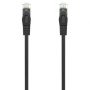 Cabo de rede RJ45 AWG24 UTP Aisens A145-0588 Cat.6A/ LSZH/ 1,5m/ Preto